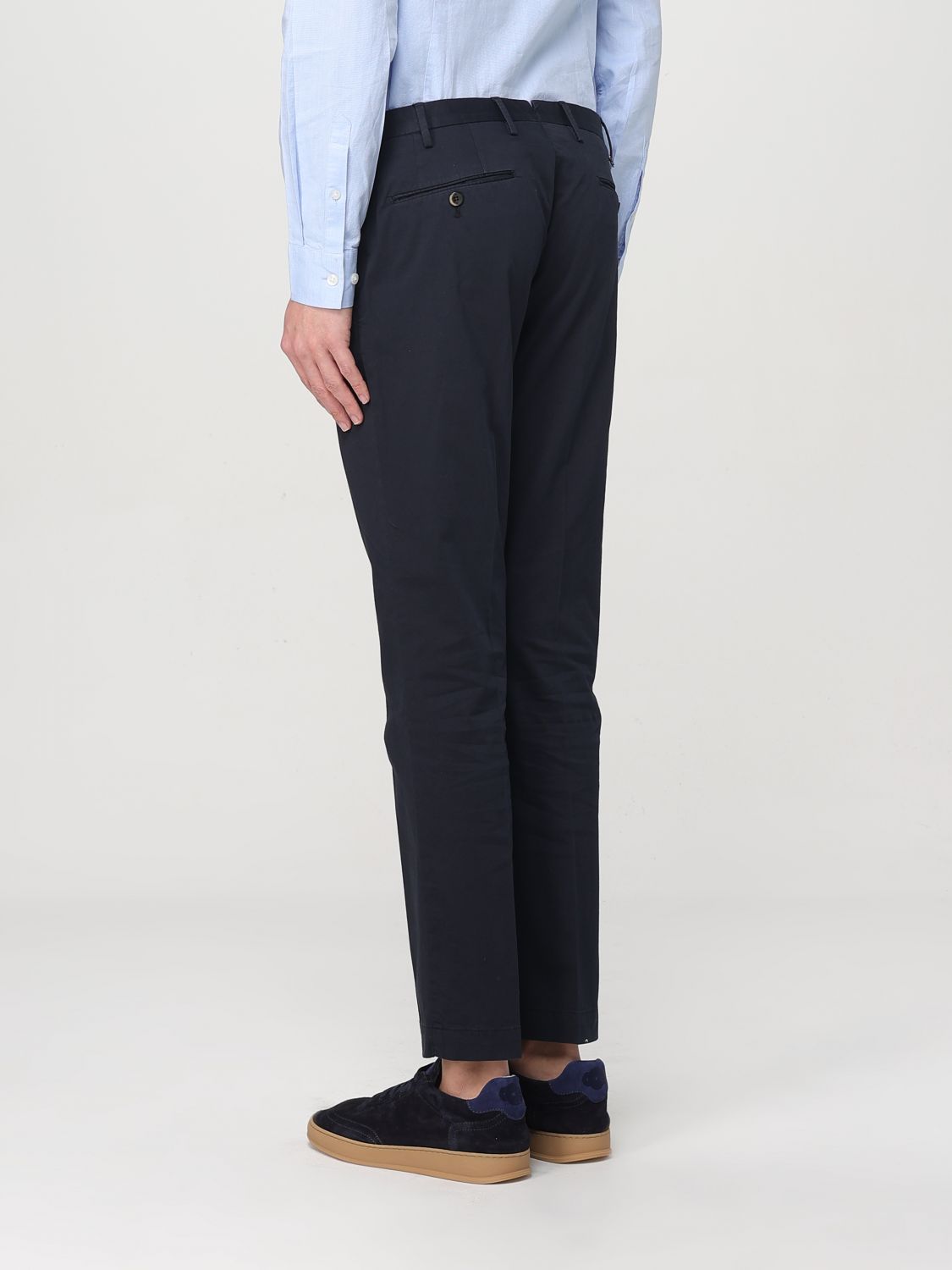 Pants Men color Blue