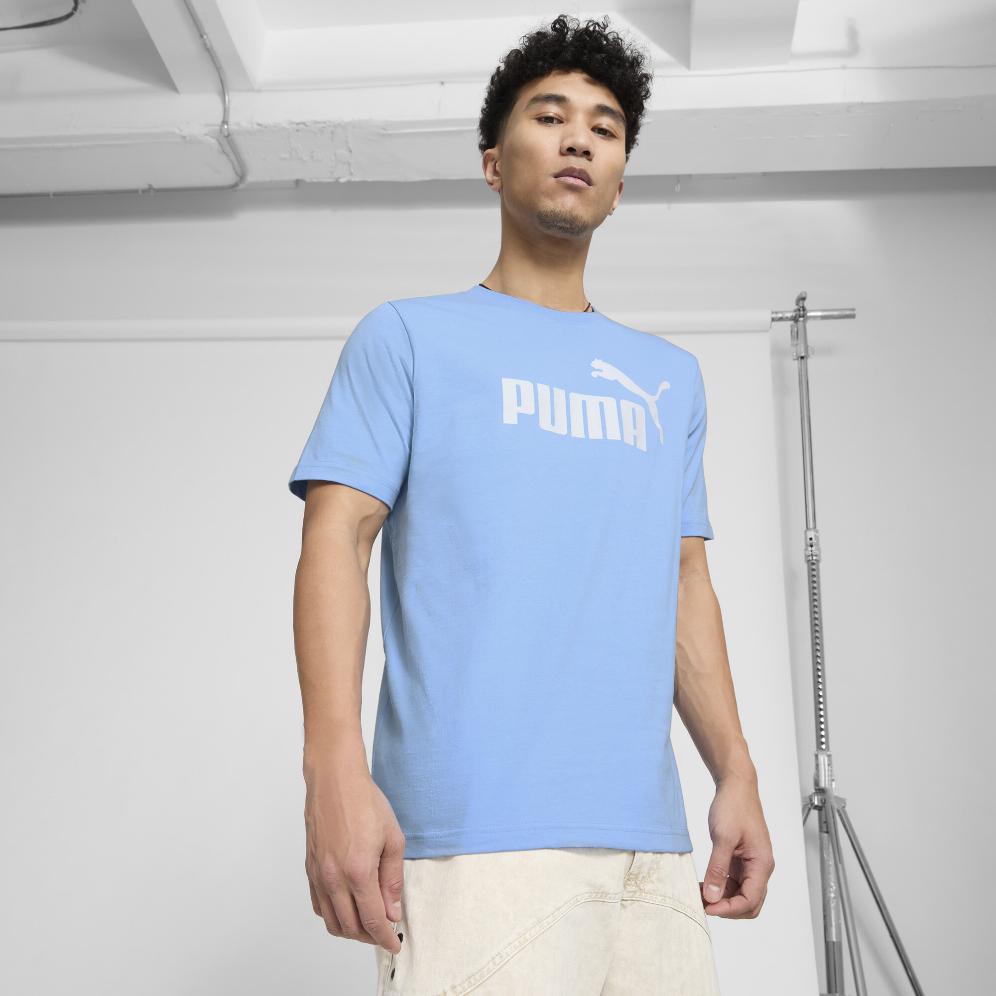 PUMA Essentials Men's T-Shirt in Blue
