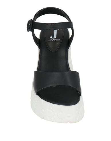 Woman Sandals Black Size 7 Leather