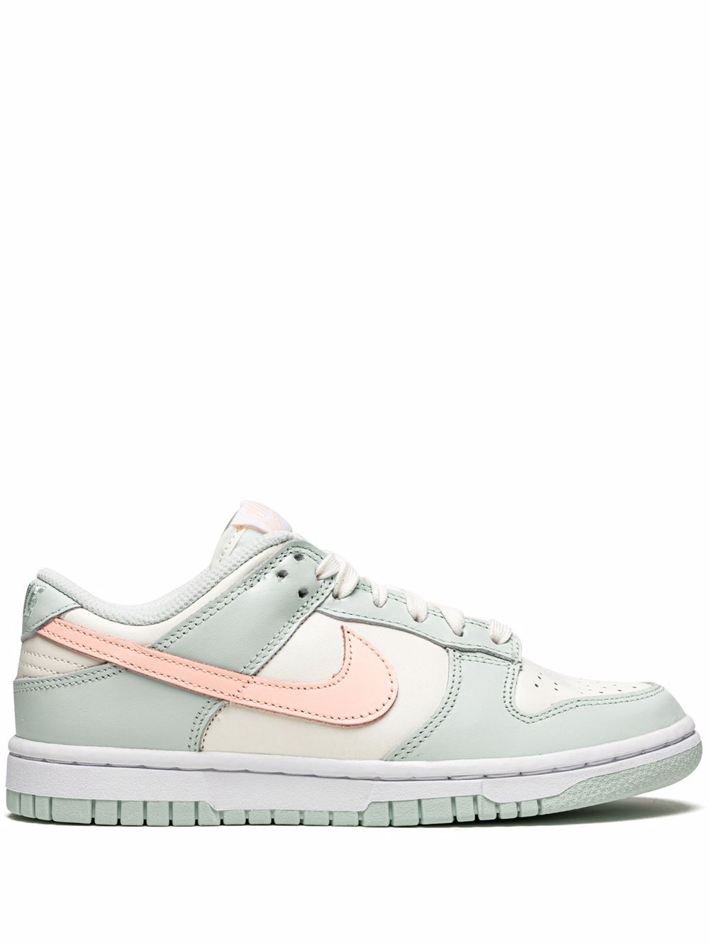 Dunk Low "Barely Green" sneakers - White