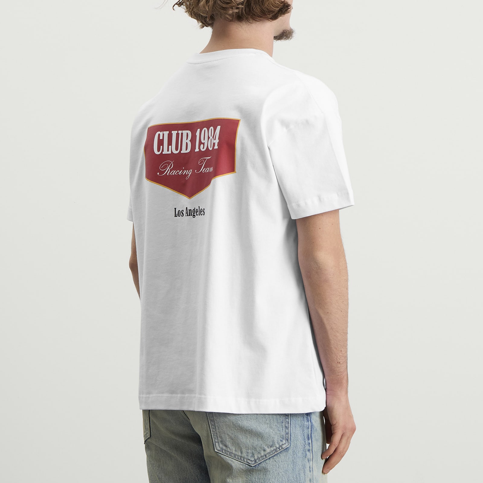 Men's Racing T-Shirt White
