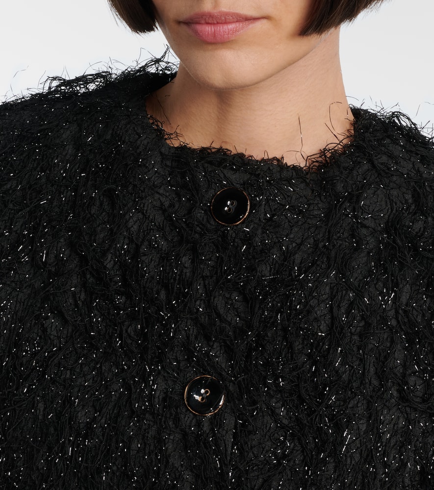 Lurex fil coupé jacket