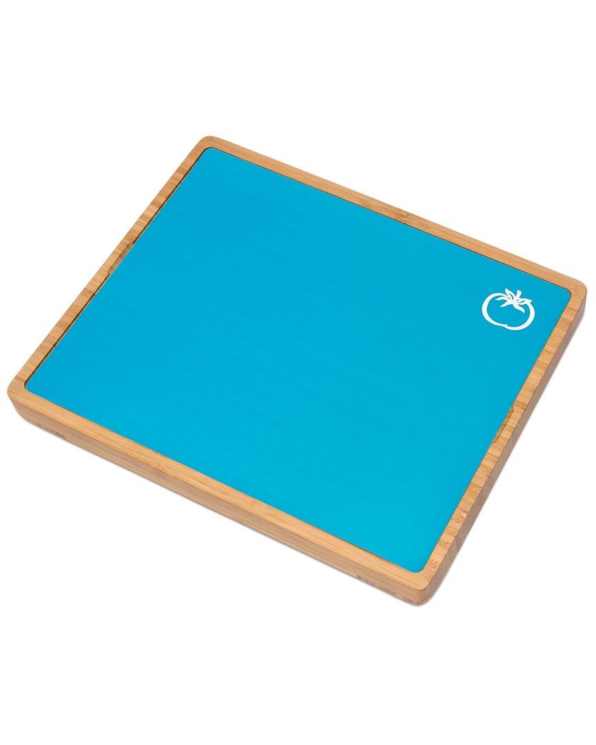 International Bamboo Cutting Board With 6 Cutting Mats