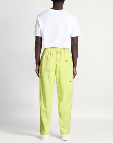 Man Pants Lime green Size M Cotton