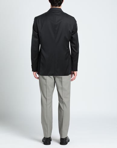 Man Blazer Black Size 40 Virgin Wool
