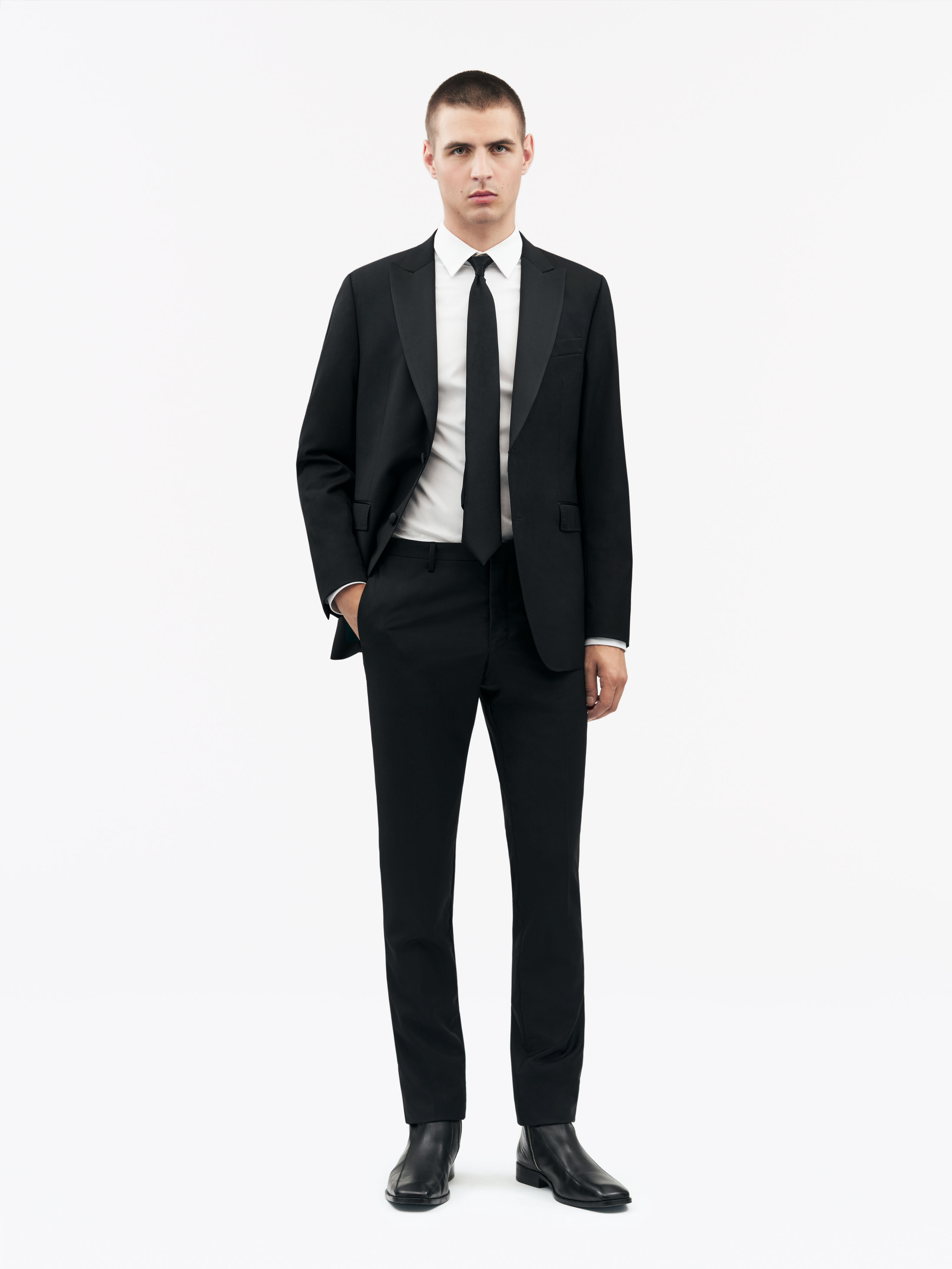 Tiger of Sweden Thulin Slim-Fit Hose für Männer, schwarz, Größe