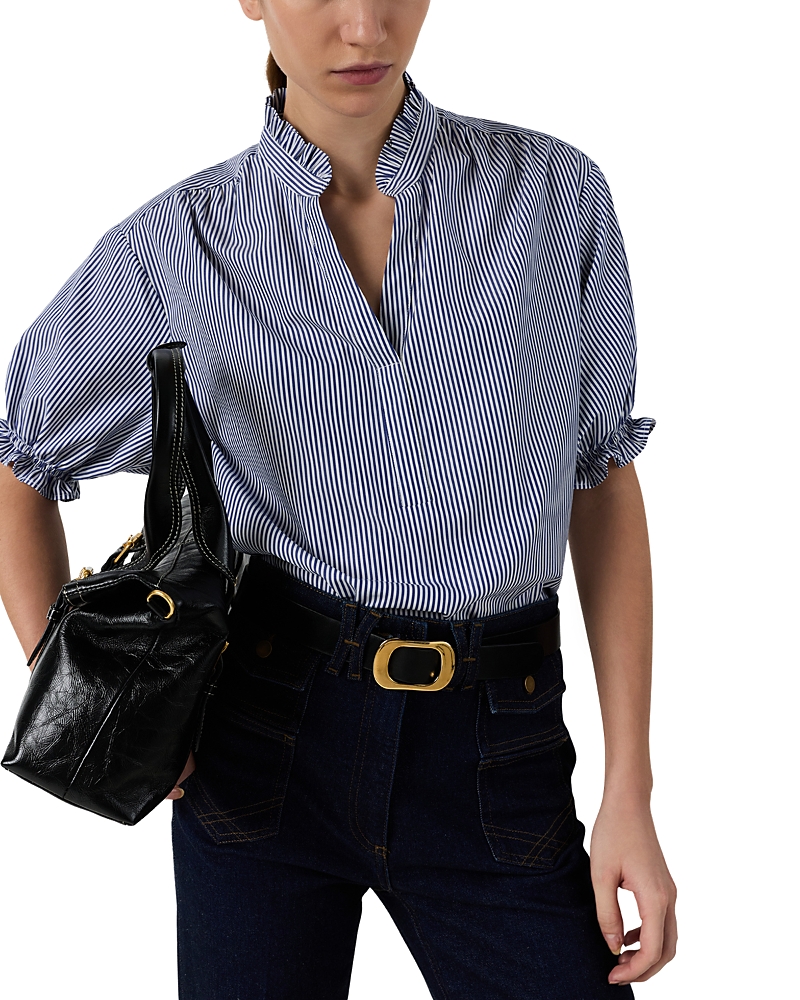 Clee Ruffle Collar Blouse