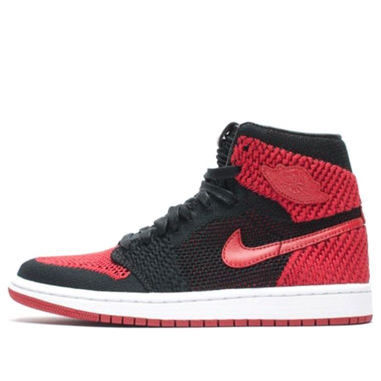 Air 1 Retro High OG Flyknit 'Bred'