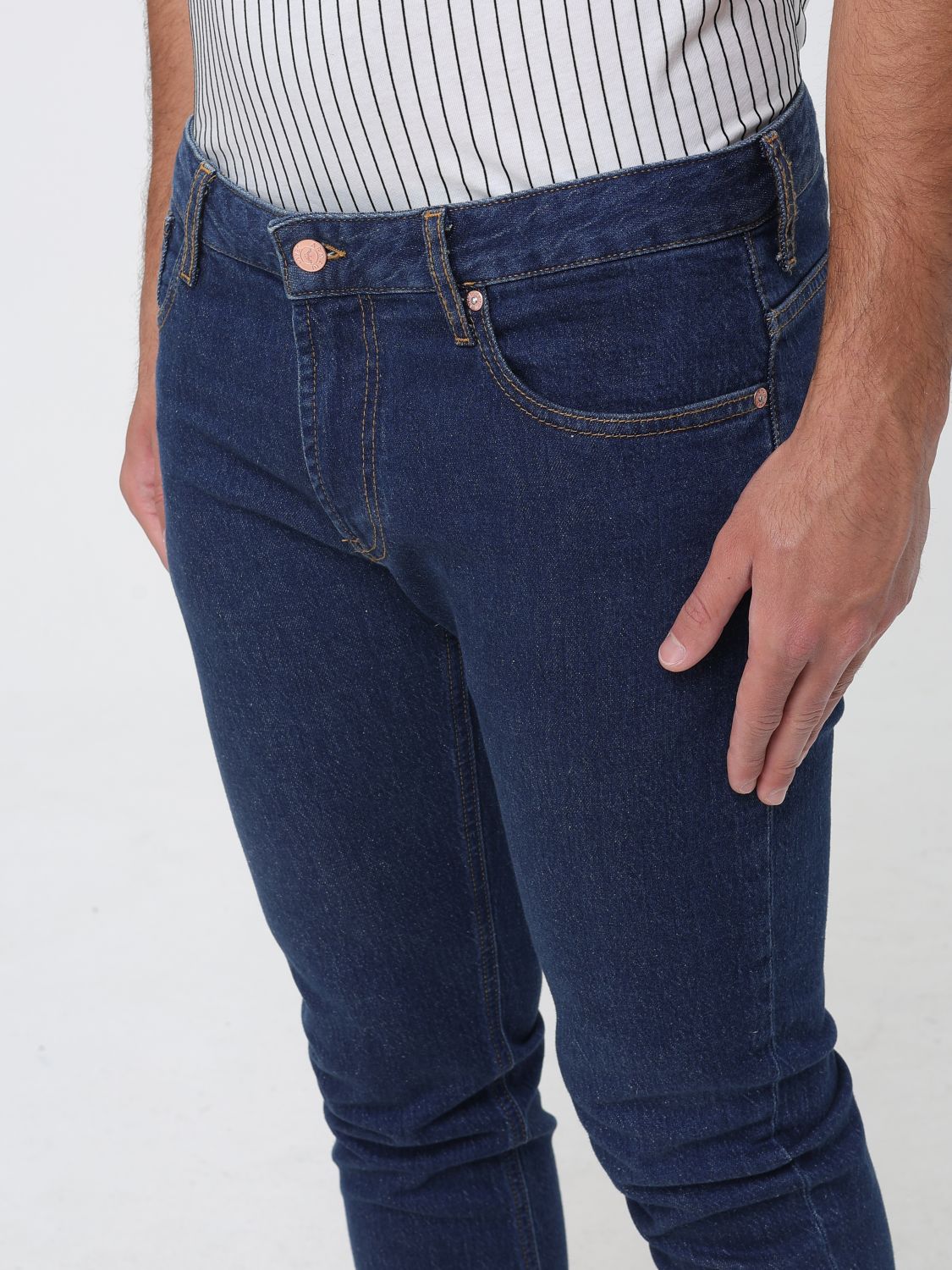 Jeans Men color Blue