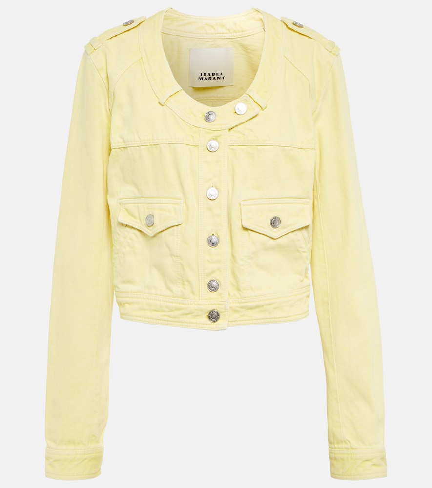 Valene cropped denim jacket
