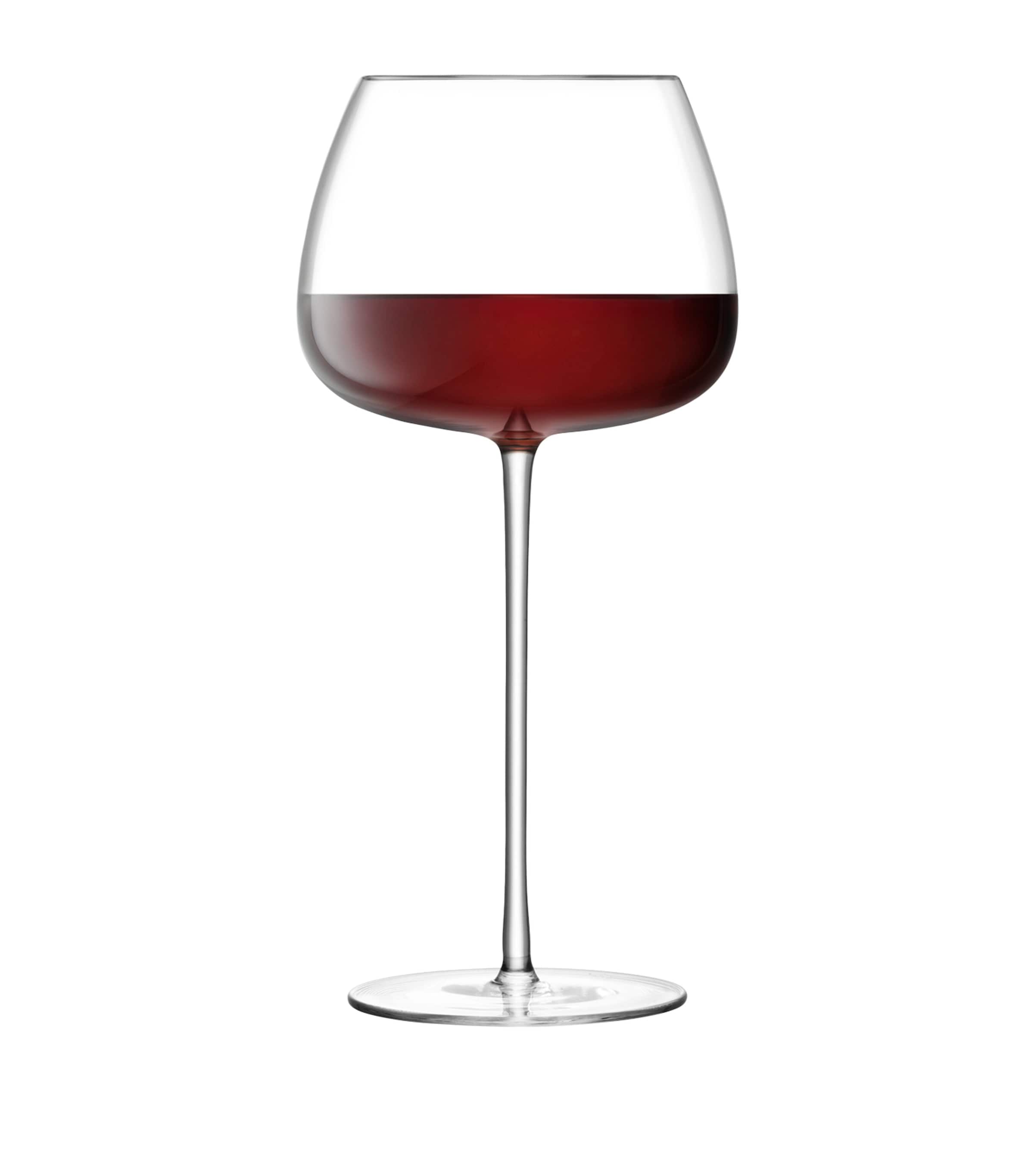 Set of 2 Wine Culture Red Wine Balloon Glasses
