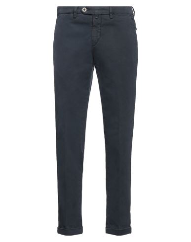 Man Pants Midnight blue Size 32 Cotton, Elastane