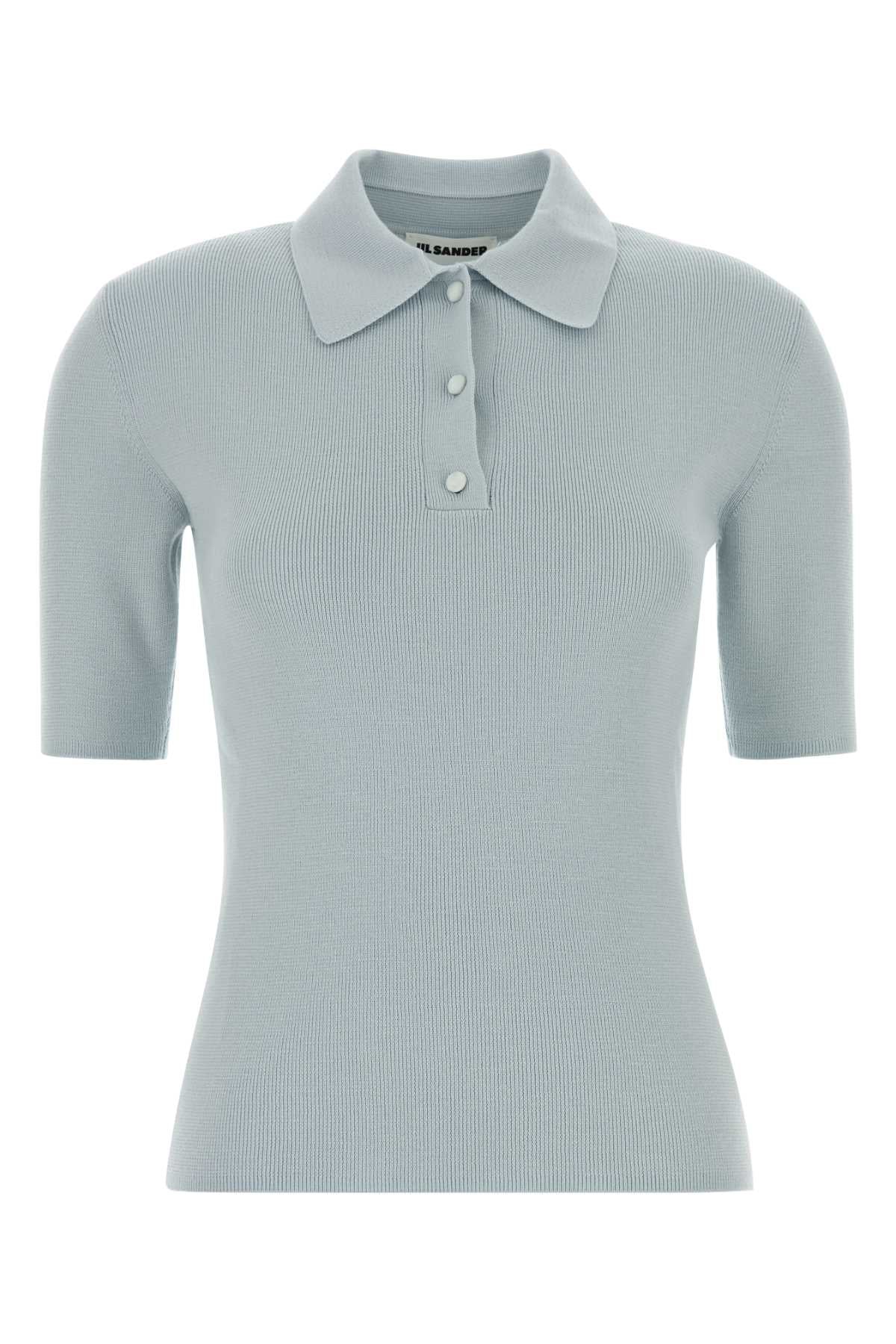 Jumper Polo Shirt — Blue