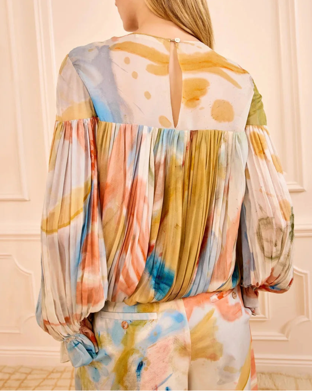 Pearl Silk Blouse