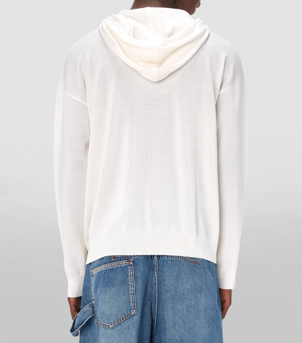 Merino Wool Logo Sweater