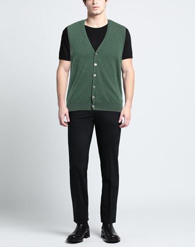 Man Cardigan Green