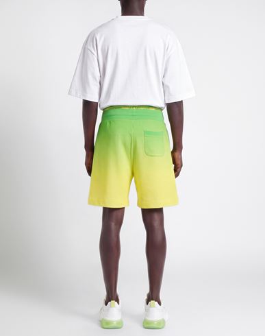 Man Shorts & Bermuda Shorts Lime green Size XS Cotton, Elastane