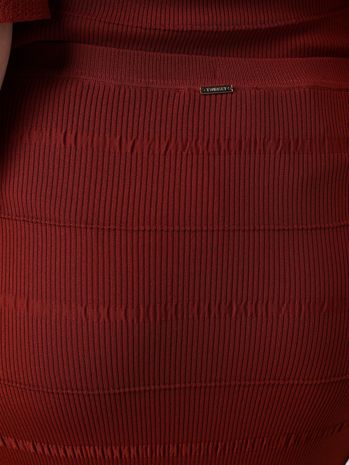 Skirt Woman color Brick Red