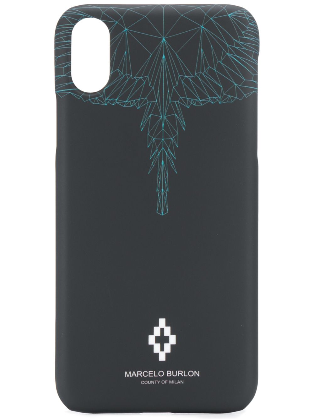 Printed Iphone X case - Black