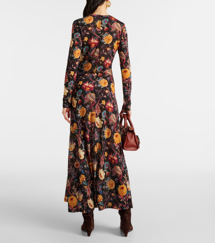 Ulla Johnson Ceryse floral jersey maxi dress
