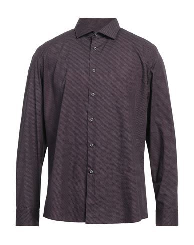 Man Shirt Burgundy Size 17 ½ Cotton