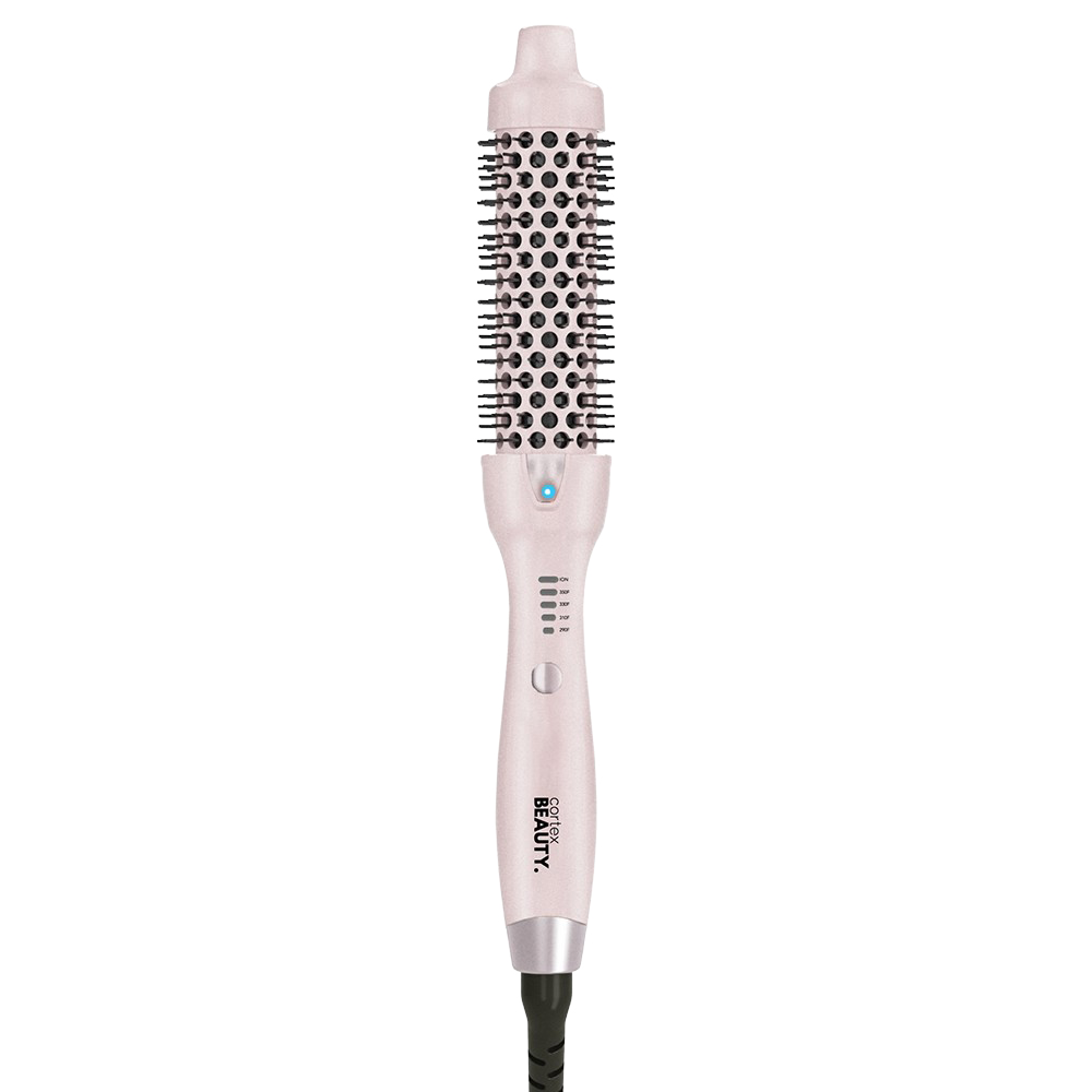 1.5inch Ionic Temperature Control Styling Brush - Pink V