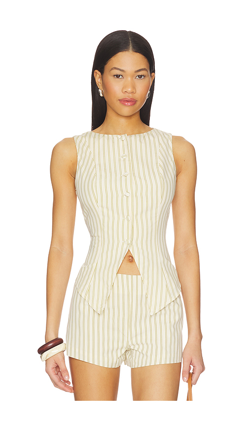 ALL THE WAYS Alerie Button Front Top in Baby Blue. - XL also in XXS, XS