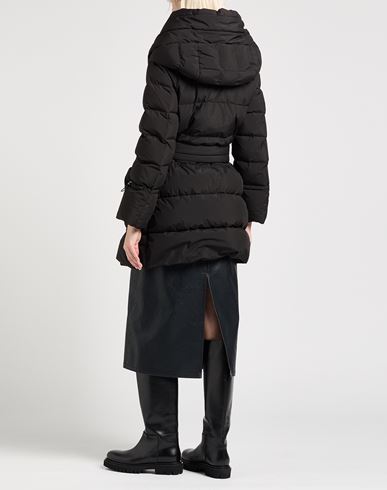 Woman Puffer Black Size 4 Polyester