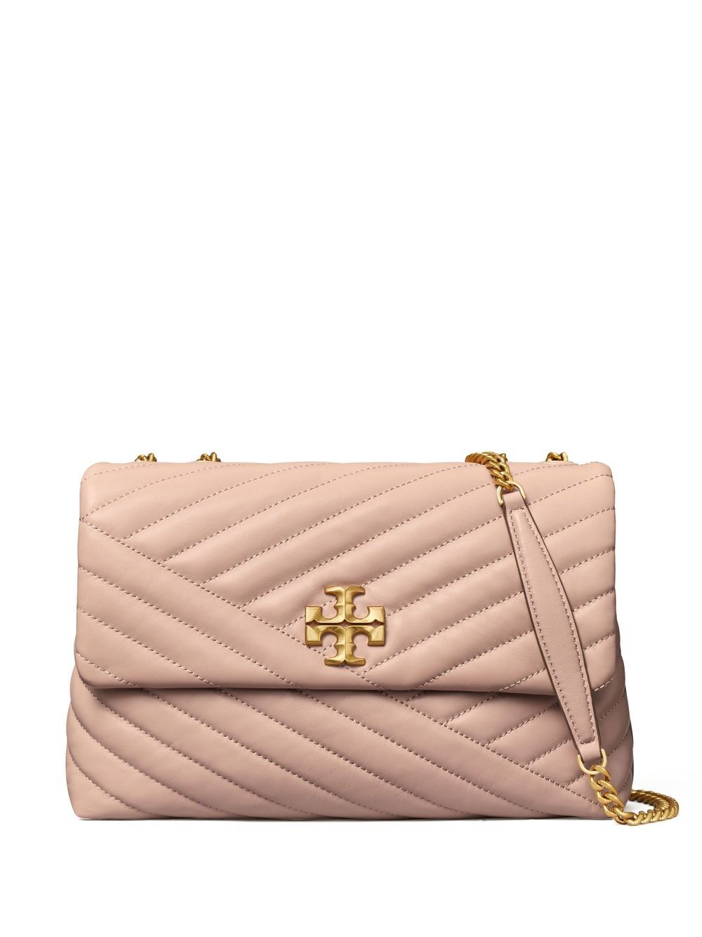 Kira chevron shoulder bag - Pink