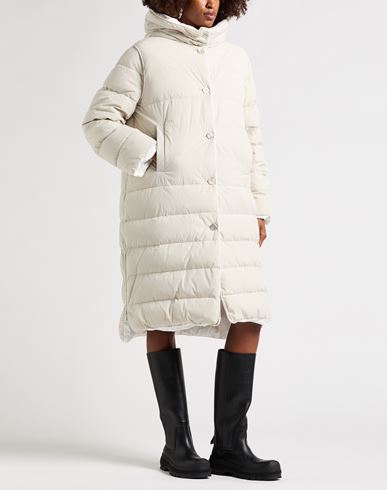 Woman Puffer Off white Size 14 Polyamide, Polyurethane