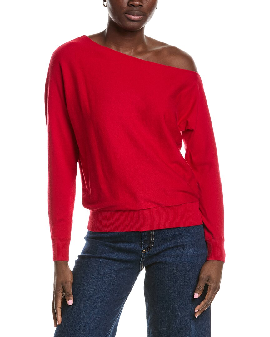 Off-The-Shoulder Cashmere-Blend Sweater