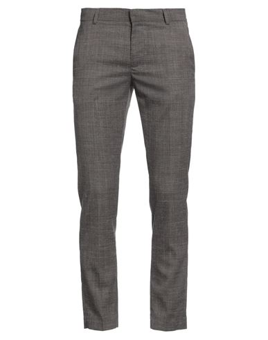 Man Pants Dark brown Size 30 Polyester, Viscose, Elastane