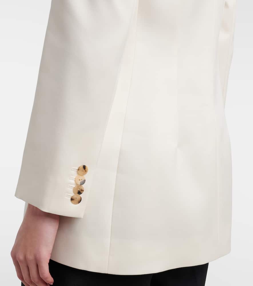 Adrian wool and silk blazer