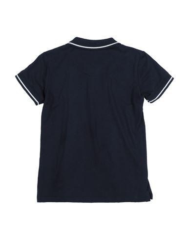 Kid Boy Polo shirt Midnight blue Size 10 Cotton