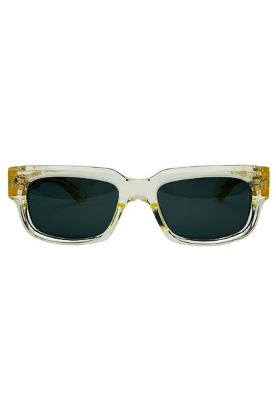Jacques Marie Mage Rectangular Frame Sunglasses