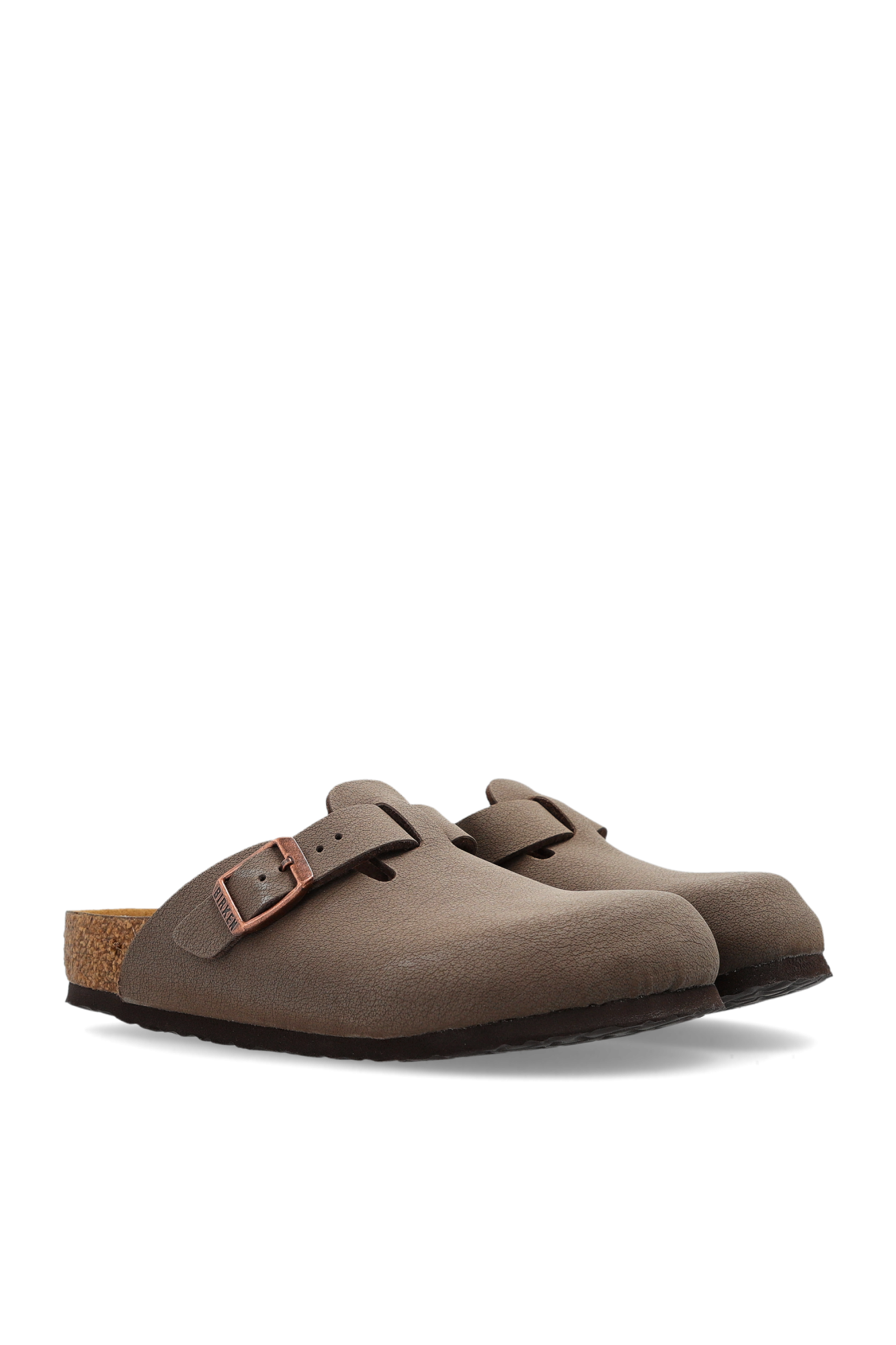 Boston Kids BS' Slides, Unisex, Brown