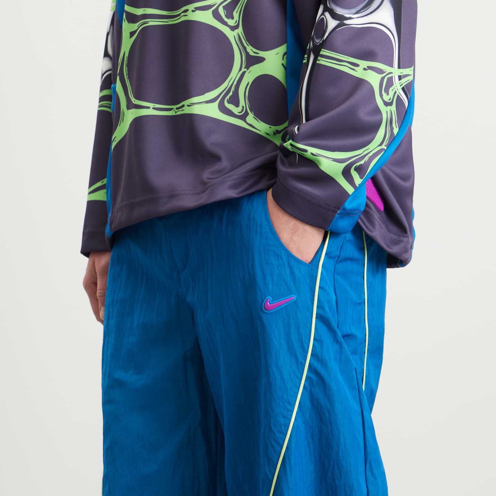Men's Project F.R.O.G. Tobi Pant in Brilliant Blue/Vivid Purple