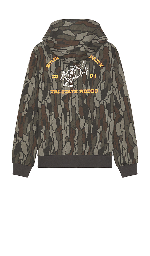 Brixton Danforth Hoodie in Army. M. Also in