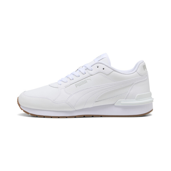 PUMA ST Runner v4 Leather Men's Sneakers in White
