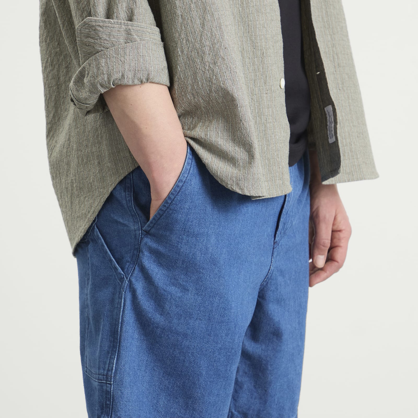Men's Norris Denim Shorts in Blue