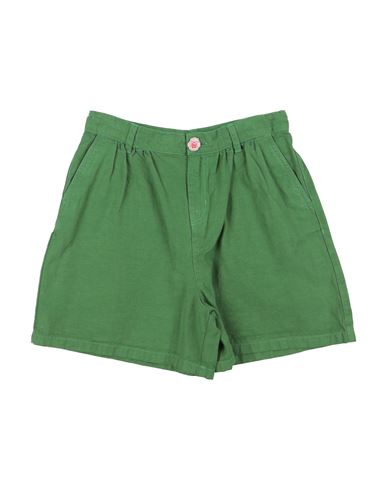 Kid Girl Shorts & Bermuda Shorts Green Size 14 Lyocell, Cotton, Linen
