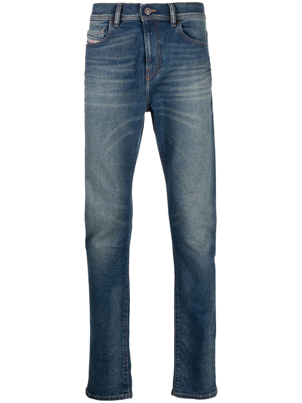 1983 low-rise slim-cut jeans - Blue