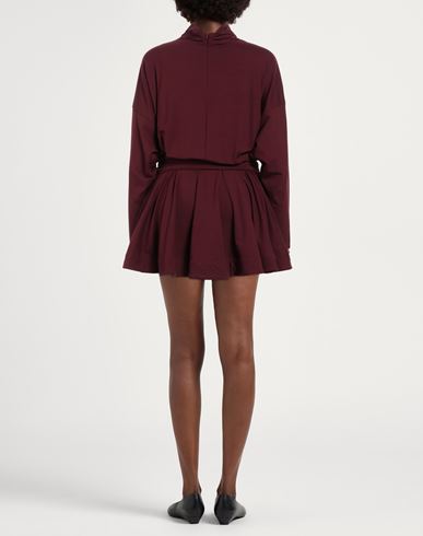 Woman Mini dress Burgundy
