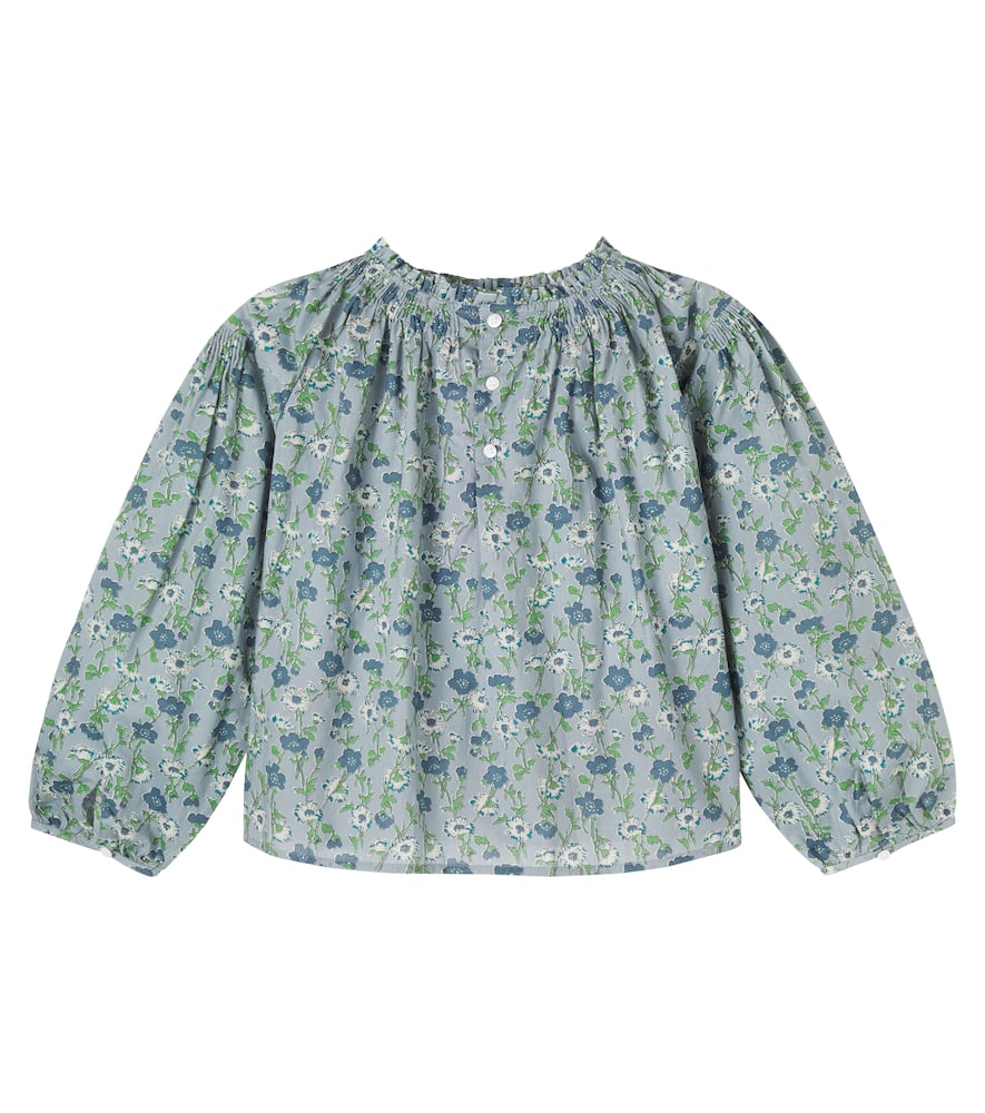 Blandine floral cotton blouse