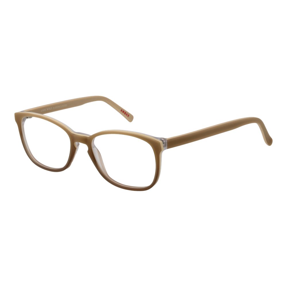 Andy Wolf Beige Acetate Glasses Frames