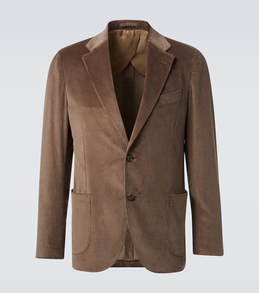 Cotton corduroy blazer