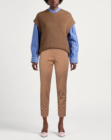 Malìparmi Woman Pants Camel Size 4 Polyamide, Elastane
