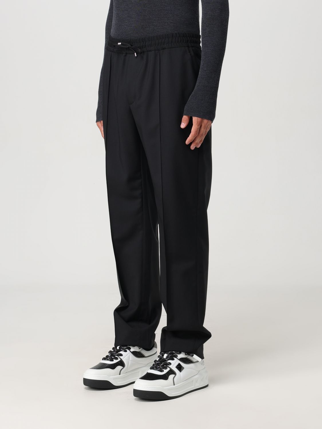 Pants Men color Black
