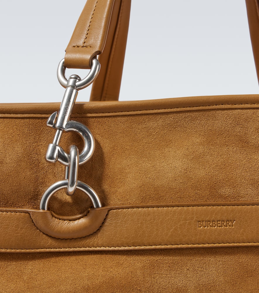 Burberry Suede briefcase