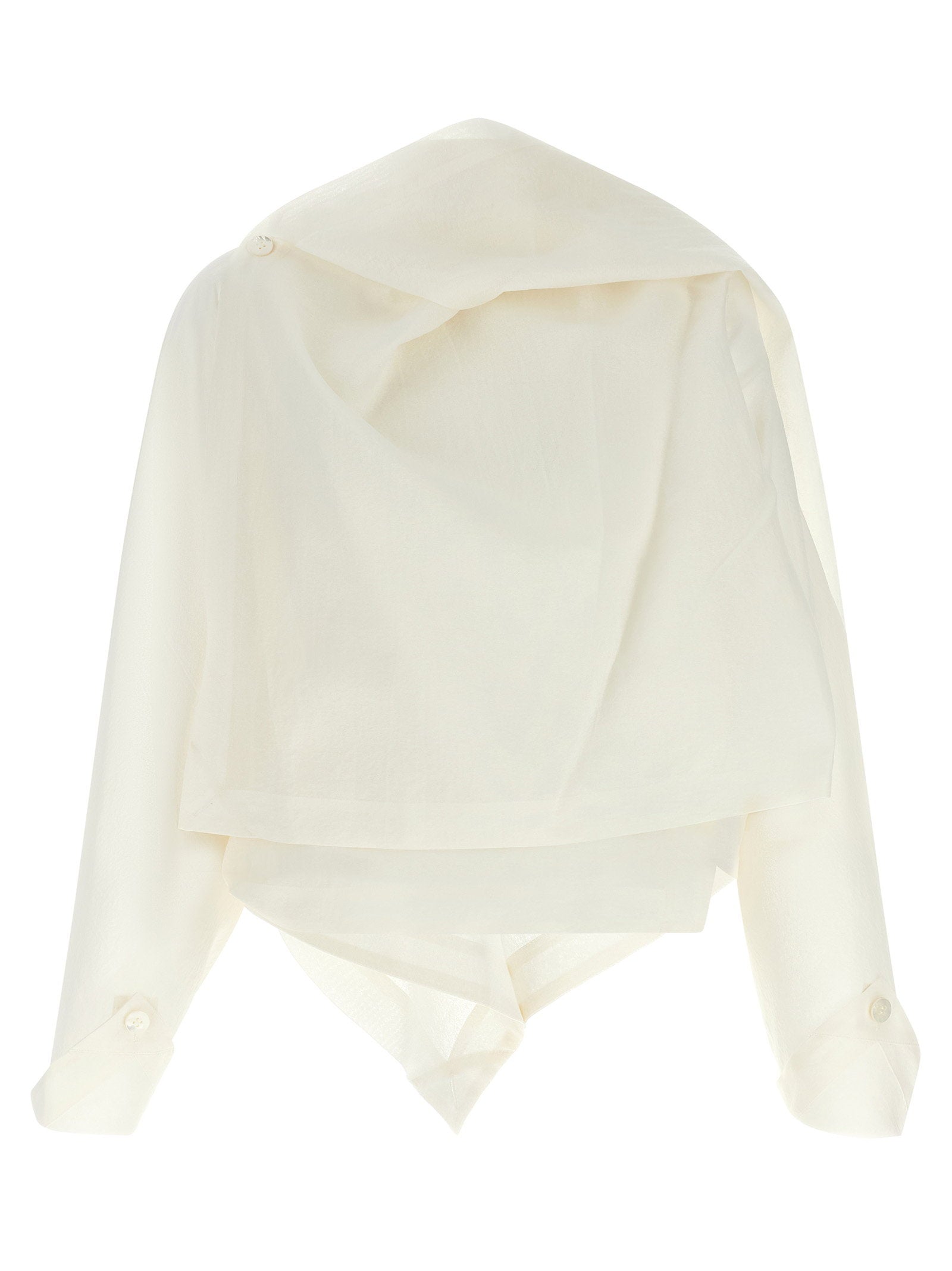 All Squares Blouse — Off-white